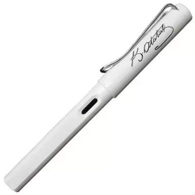 LAMY Safari Dolma Kalem ATATÜRK İmzalı Beyaz 19BA-M